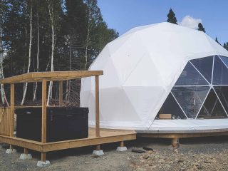 riverfront-chalets-dome-glamping-central-newfoundland-1